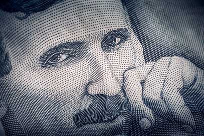 Nikola-Tesla Banknote Serbian-Dinar Obverse Picture