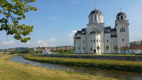 Valjevo River Temple Serbia Picture