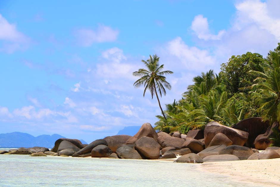 Ocean Tropical Seychelles Beach