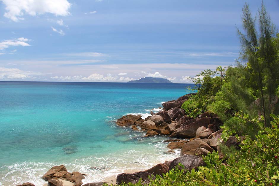 Water Seychelles Boat Sea