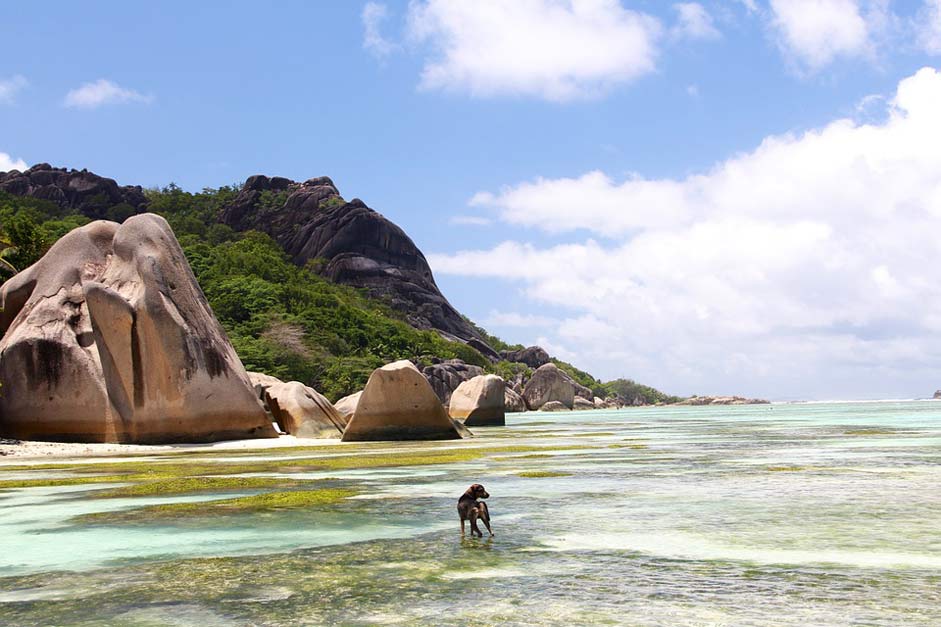 Water Seychelles Boat Sea