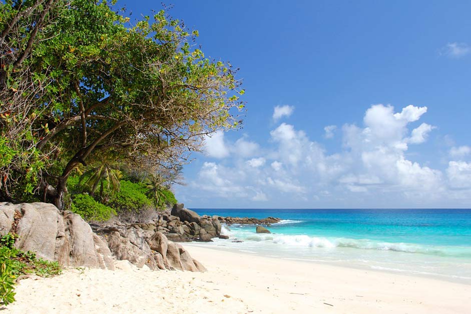 Indian-Ocean Beautiful-Beach Beach Seychelles