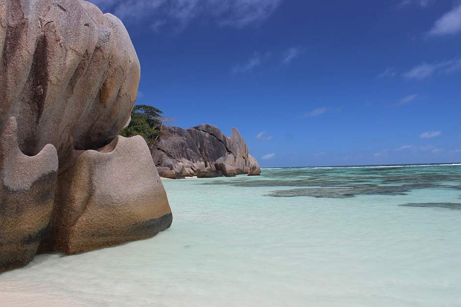 Paradise Tropical-Island Beach Seychelles