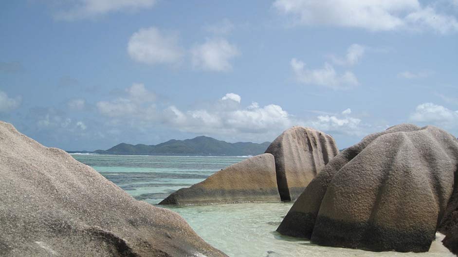 Sand Island Granite-Rock Seychelles