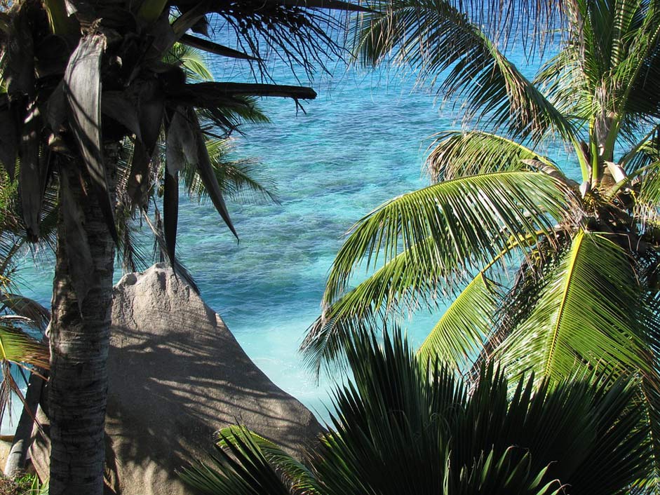 Island Sea La-Digue Seychelles