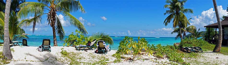 Seychelles Landscape Ocean Beach Picture