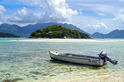 Seychelles Landscape Ocean Sea Picture