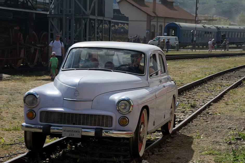 Retro Slovakia Railway Car