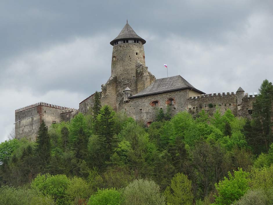 Crash Monument Castle Slovakia