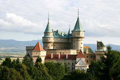 Bojnice Blue-Sky Castle Slovakia Picture