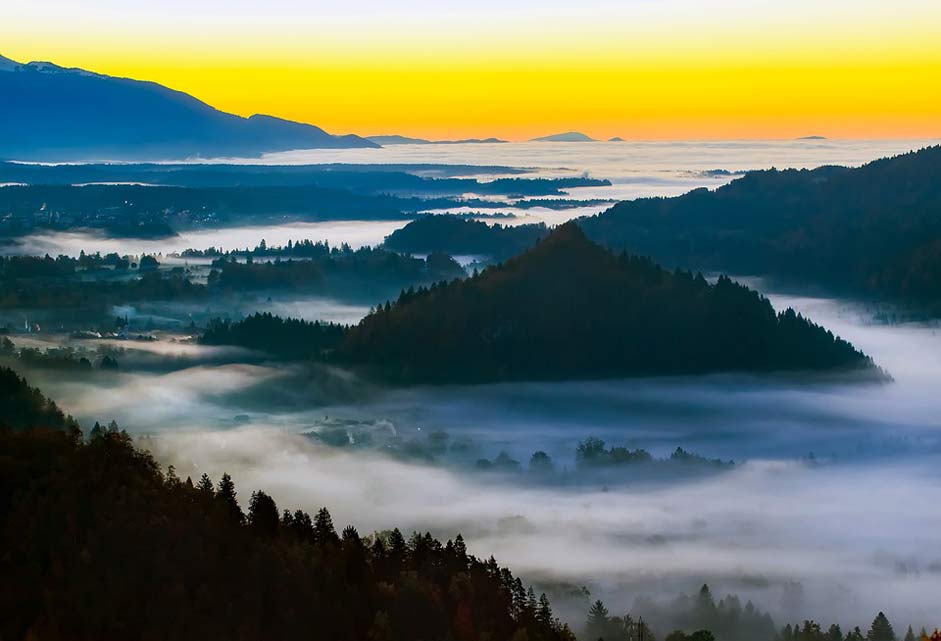 Morning Dawn Sunrise Slovenia