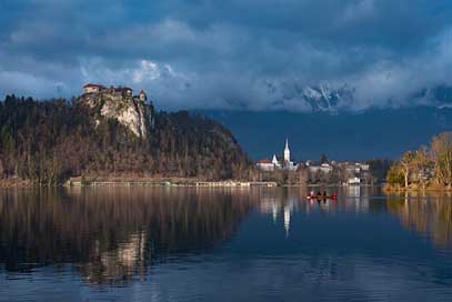 Bled Body-Of-Water Castle Slovenia Picture