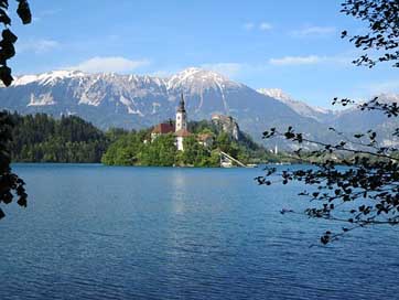 Bled Island Lake Slovenia Picture
