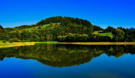 Slovenia Hills Scenic Landscape Picture