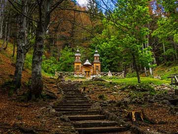 Russian-Chapel  Slovenia Vrsic-Pass Picture
