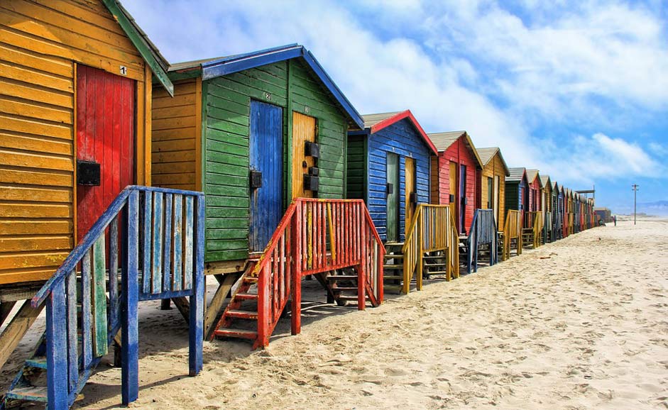 Cottage Colorful Muizenberg South-Africa