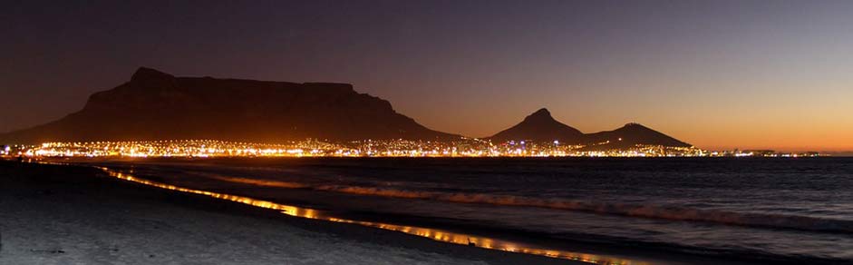 Night-Sky Night-Photograph Cape-Town Table-Mountain