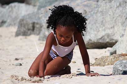 Girl African Black Child Picture