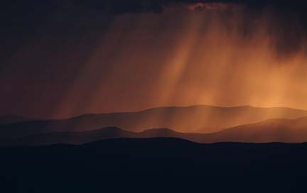 South-Africa Mountains-Landscape Sunset Rain Picture