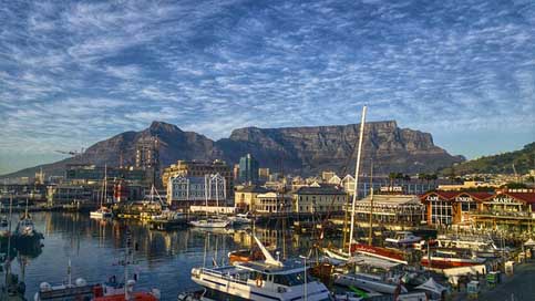 Cape-Town Mountain Waterfront Table-Mountain Picture