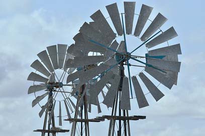 Windmills Farm South-Africa Karoo Picture