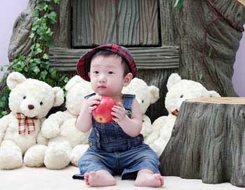 Baby Asian Apple Boy Picture