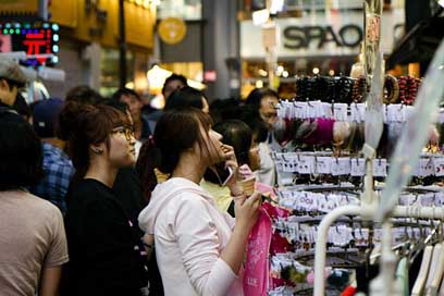 Myeongdong Shopping Korea Seoul Picture