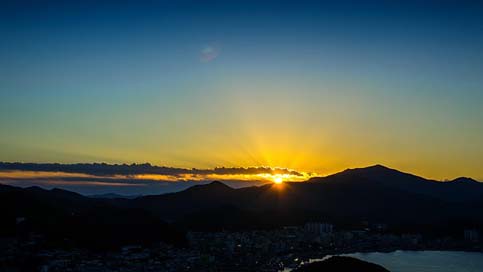 Sunset South-Korea Wando Cloud Picture