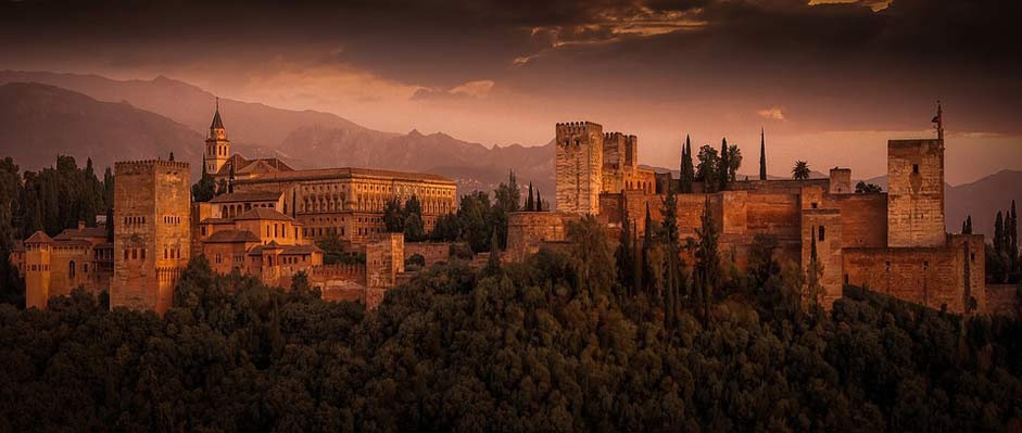 Spain Fortification The-Strength-Of-The Alhambra
