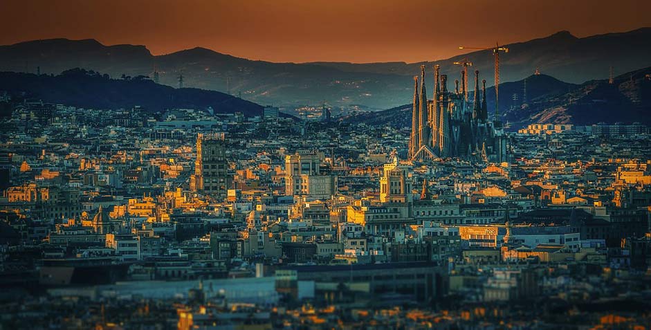Sagrada-Familia Spain City Barcelona