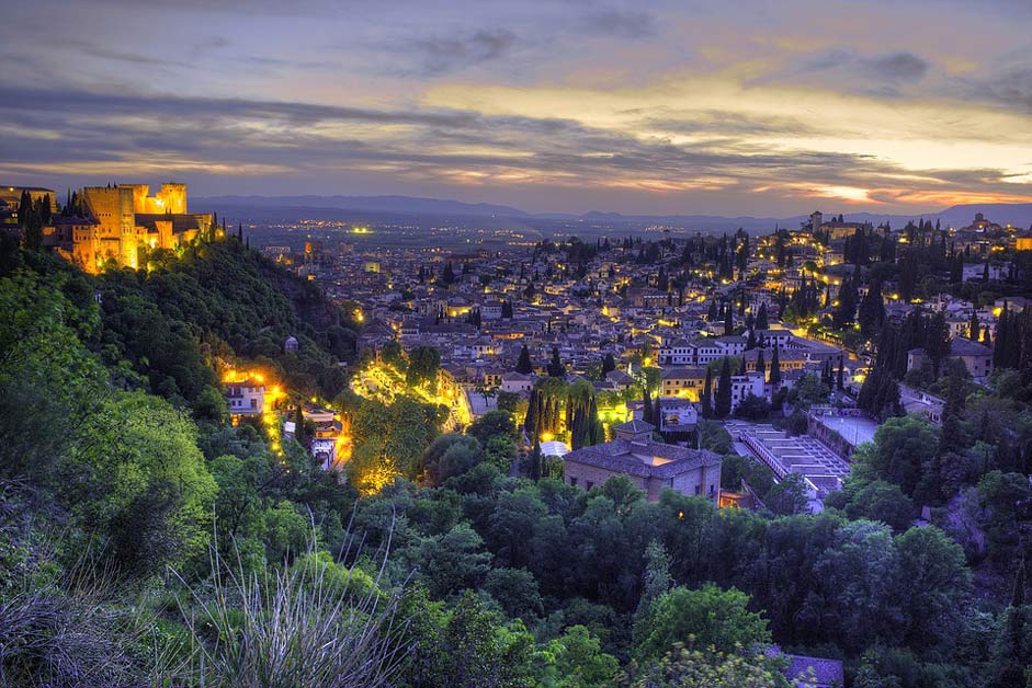 Cityscape Andalusia Spain Granada