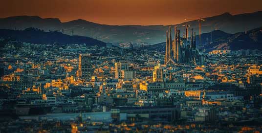 Barcelona Sagrada-Familia Spain City Picture