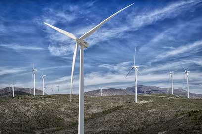 Park-Wind-Farm Energy Clouds Wind Picture