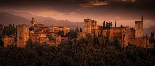 Alhambra Spain Fortification The-Strength-Of-The Picture