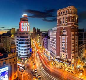 Madrid Gran-V�a Spain Plaza-Del-Callao Picture