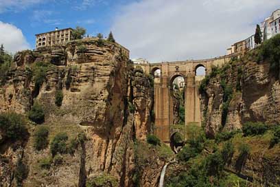 Ronda Bridge Andalusia Spain Picture