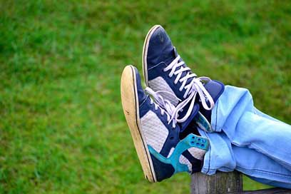 Shoes Relax Rest Park Picture