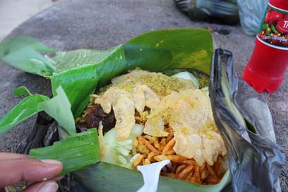 Surinamese-Food  South-America Food-In-Banana-Leaf Picture