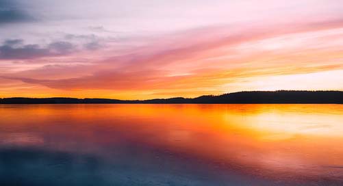 Sweden Hdr Dusk Sunset Picture