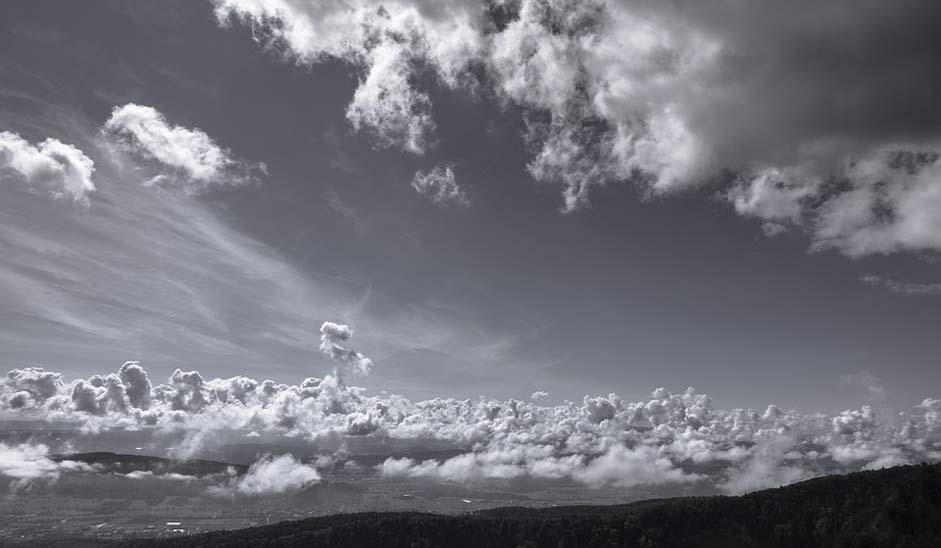 Belchenflue View Sky Clouds