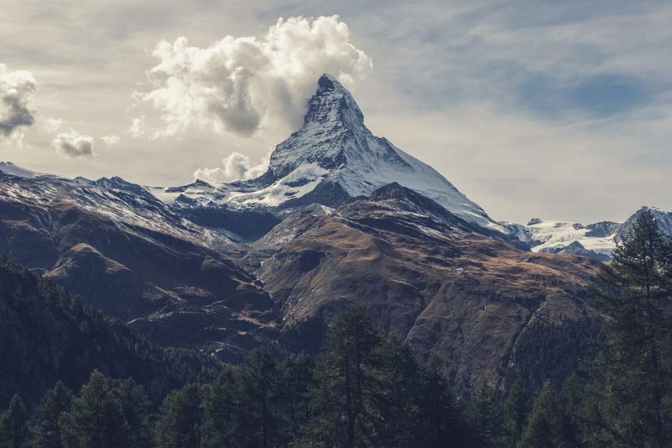 Switzerland Alps Mountain Matterhorn