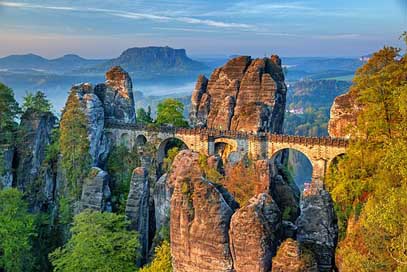 Bastei-Bridge   Saxon-Switzerland Picture