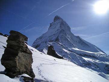 Matterhorn Alpine Mountains Zermatt Picture