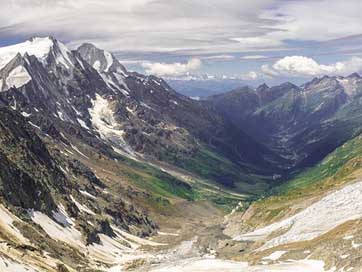 Landscape Switzerland Valley Mountains Picture