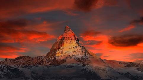 Switzerland Snow Mountains Zermatt Picture
