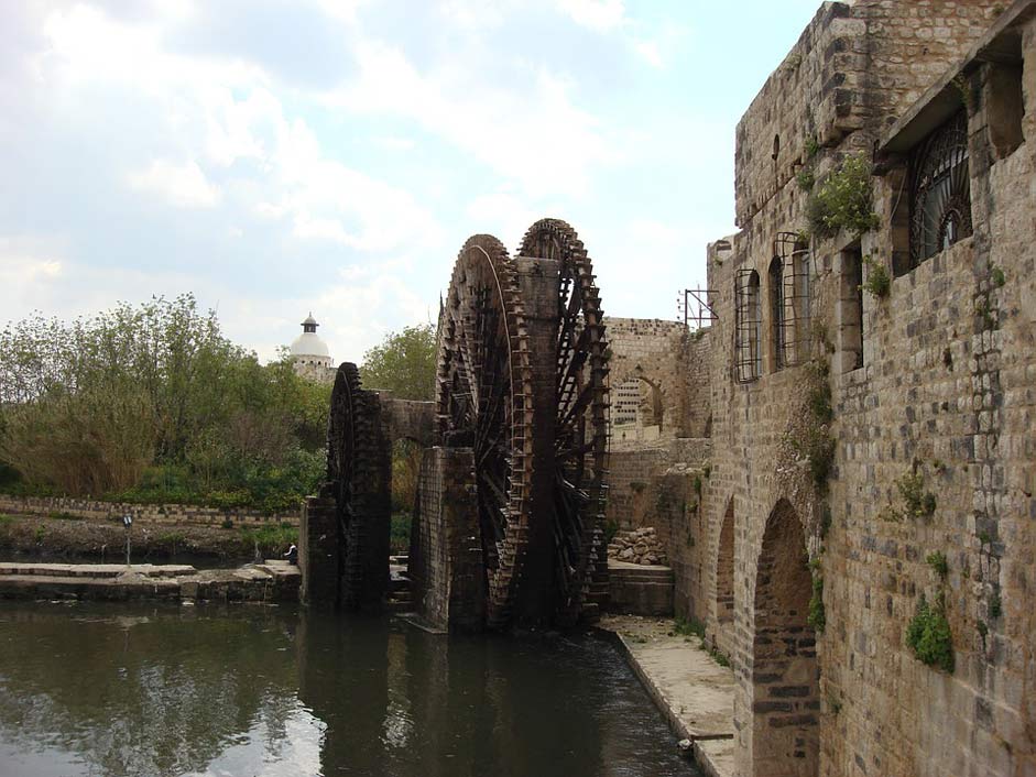  Waterwheel Syria Hama