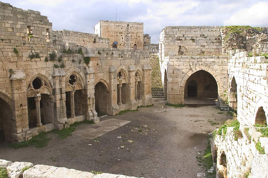 Ancient-Cities Syria Crusader Krak-Of-Chevaliers