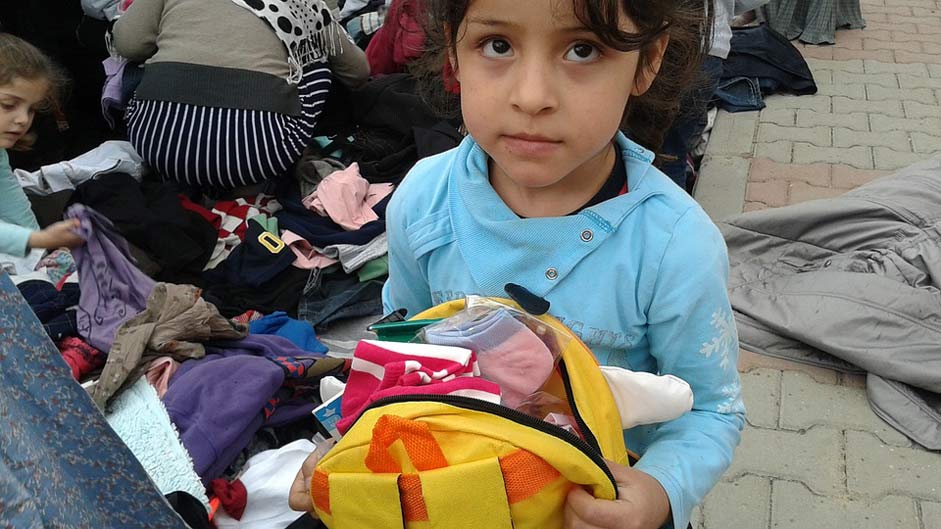 Bazaar Children'S Refugees Syria