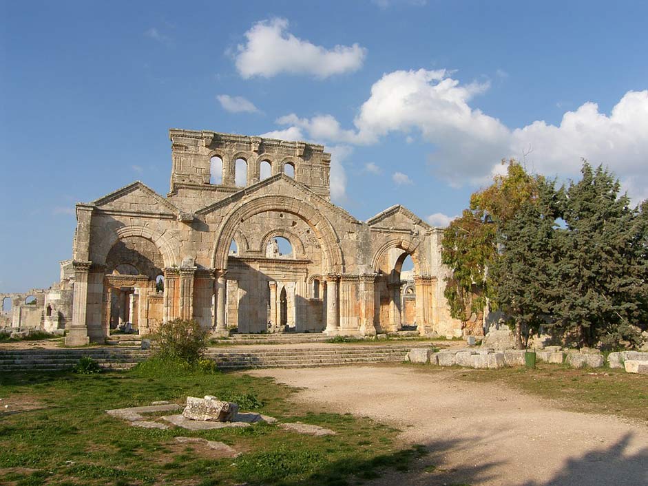 Simeon-Stylites Former-Home Simionkloster Syria