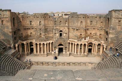 Syria History Amphitheater Bosra Picture